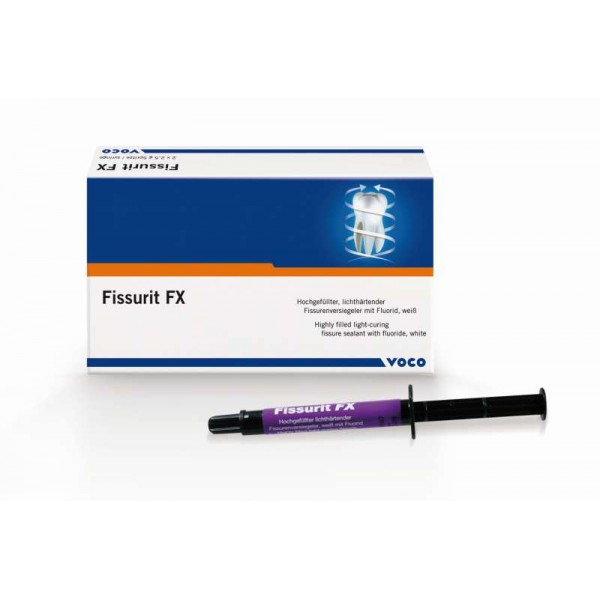 sealing materials - blockage - Fissurit FX - syringe 2 x 2,5 g Εμφρακτικά υλικά οπών και σχισμών